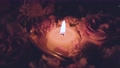 촛불과 꽃 휴식 이미지 소재 95952386
