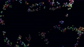 CG particles Many colorful floating balls 96421896
