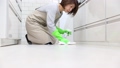 General cleaning Japanese housewives cleaning the floor 96967617