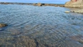 晴れた日の冬の日本海。透き通っている海水 98009794